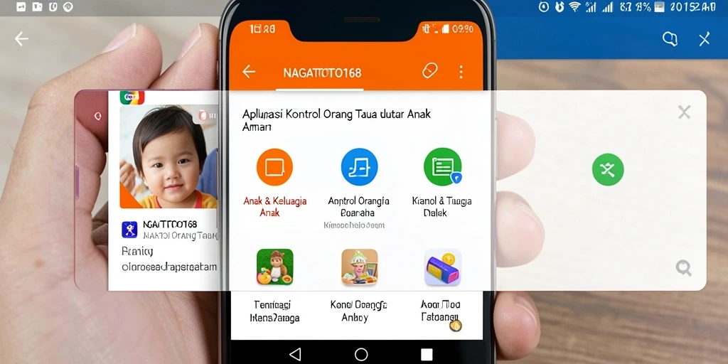Tampilan antarmuka NAGATOTO168 yang ramah pengguna untuk kontrol orang tua.