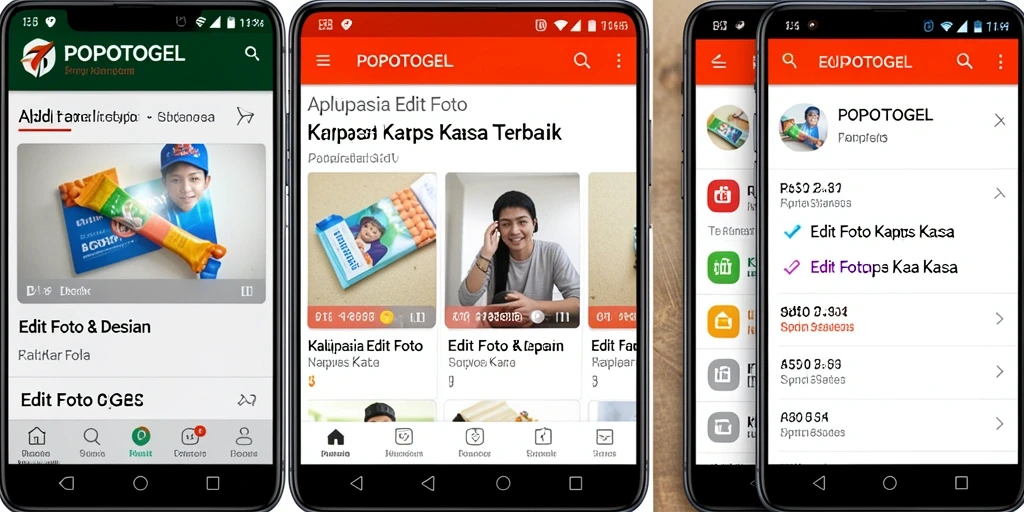 Antarmuka intuitif dan efek kertas kaca yang memukau.